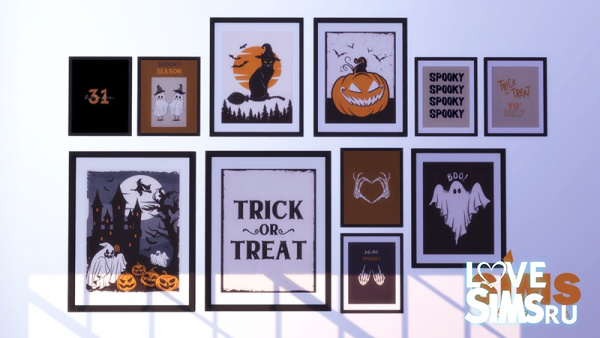 Постеры Trick Halloween Posters