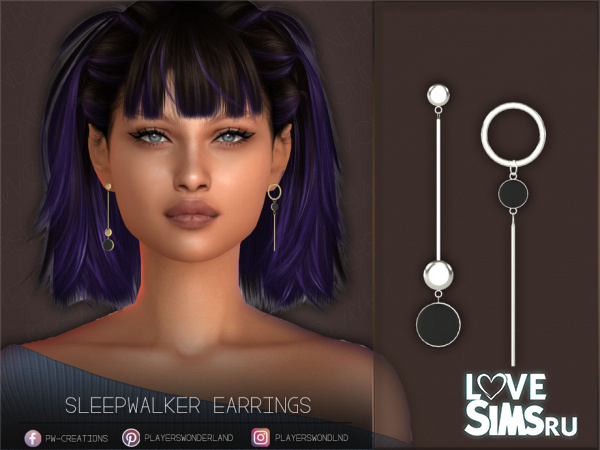 Серьги Sleepwalker Earrings