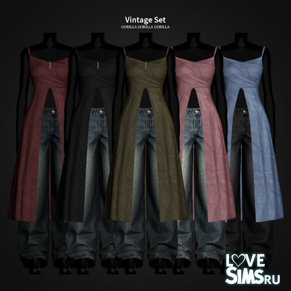Туника и Джинсы Vintage Set
