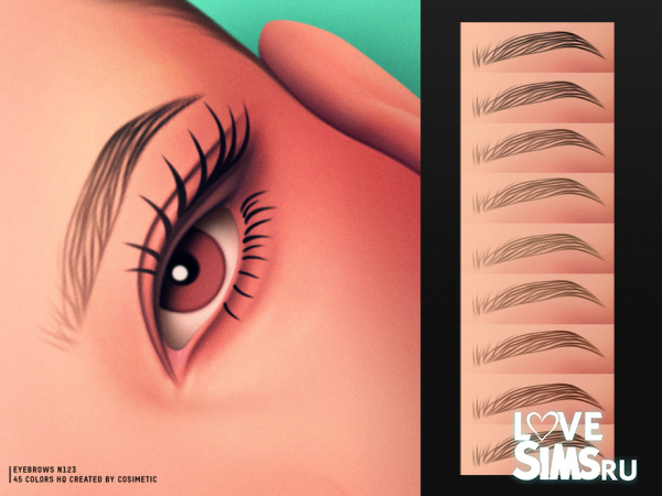 Брови Eyebrows N123