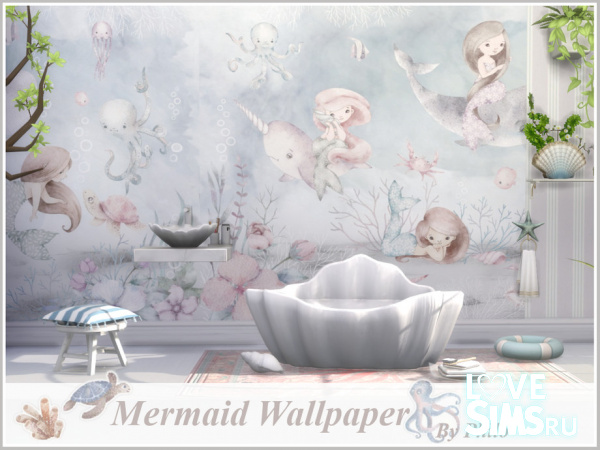 Обои Mermaids Wallpaper