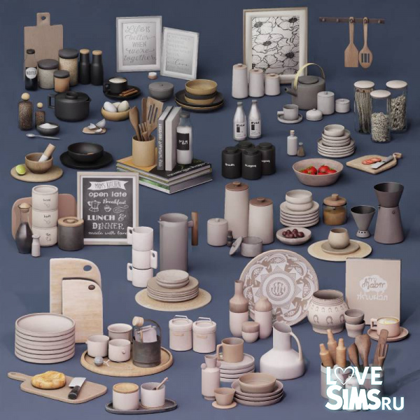 Декор для кухни Kitchen Clutter Pack