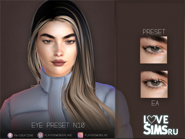 Пресет для глаз Eye Preset N10
