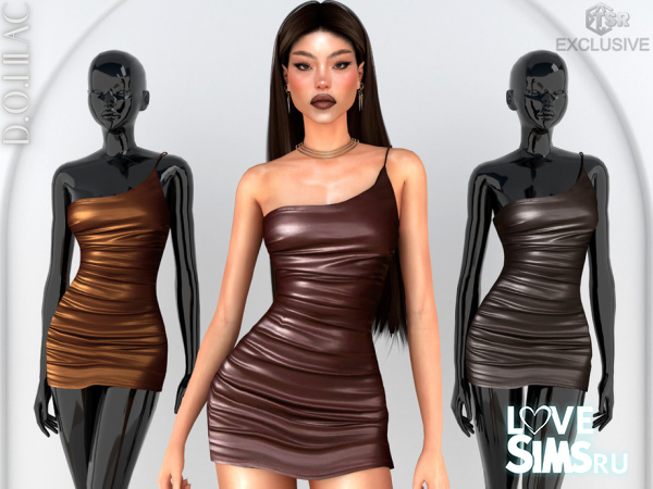 Платье Asymmetrical Mini Dress DO0806
