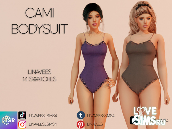 Боди HEIDI - CAMI BODYSUIT