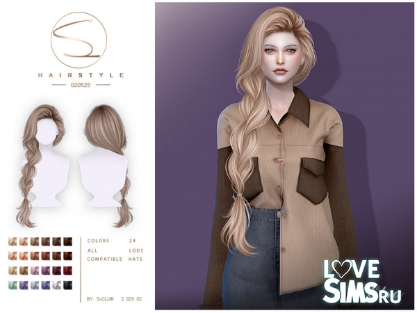 Прическа Side-Braid Hairstyle 020525