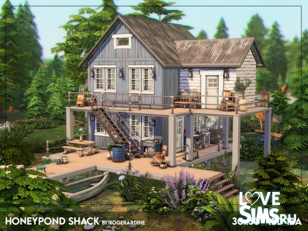 Рыбацкая хижина Honeypond Shack