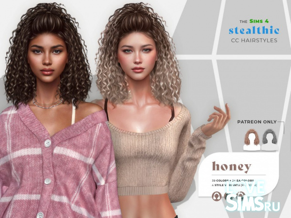 Прическа Honey (Hair) от Stealthic