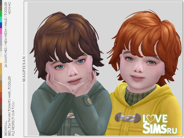 Прическа для малышей Tomato Hair