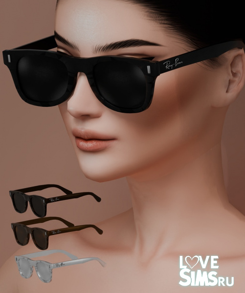 Солнечные очки RAY BAN GLASS