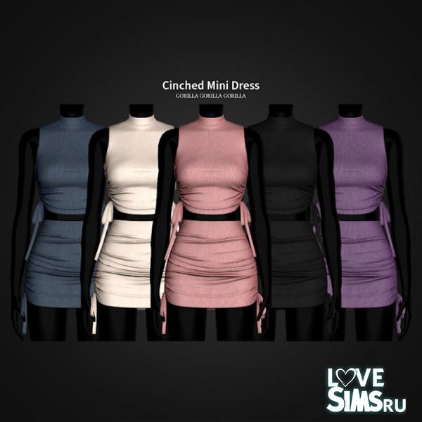 Платье Cinched Mini Dress