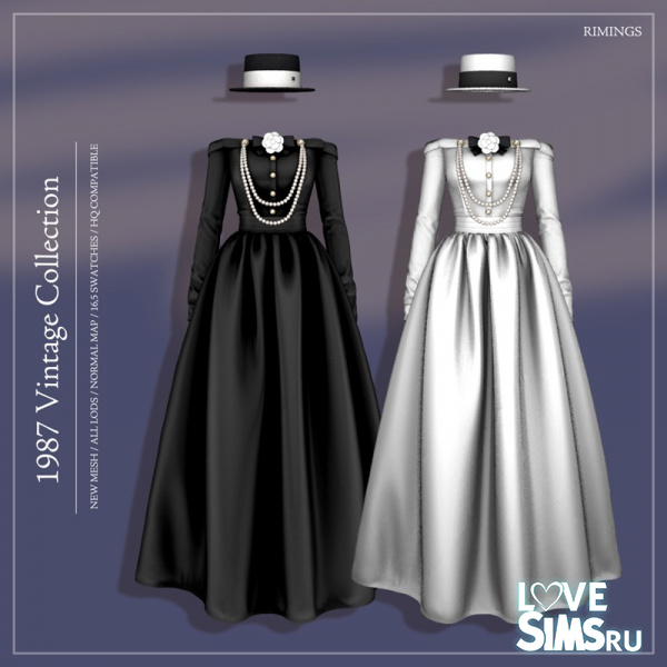 Винтажное платье Vintage Collection