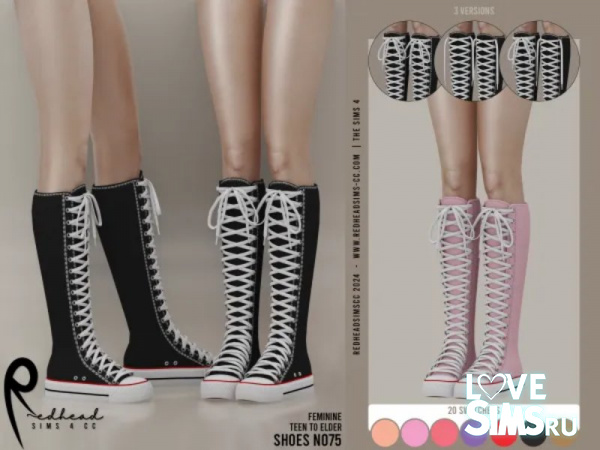 Высокие кеды SHOES N075