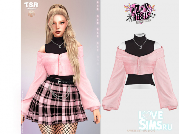 Топ и юбка RAVESS SET-600