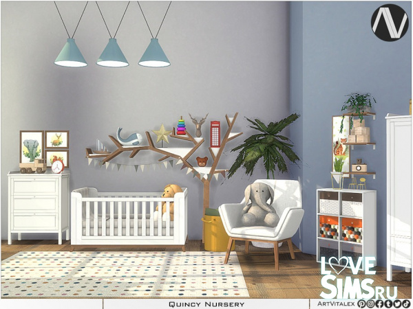 Детская Quincy Nursery от ArtVitalex