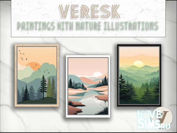 Картины Nature Illustrations