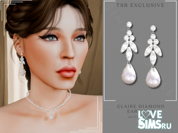 Серьги Claire Diamond Earrings