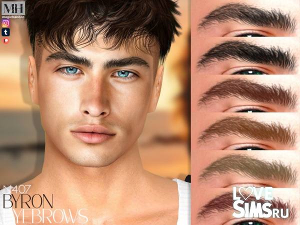 Брови Byron Eyebrows N407