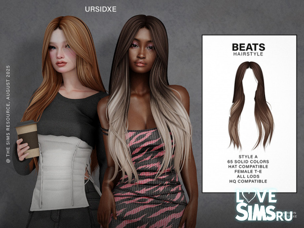 Прическа Beats (Hairstyle) - Style A