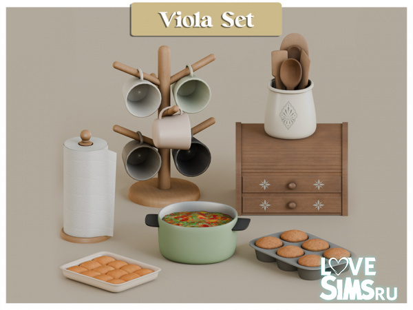Декор для кухни Viola Set