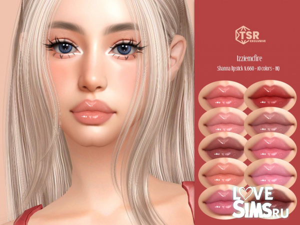 Губная помада Shanna Lipstick N.660