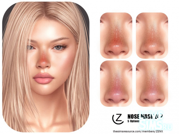 Румяна для носа NOSE MASK Z42