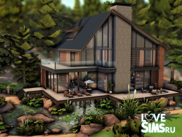 Дом Cabin by the lake (NO CC)