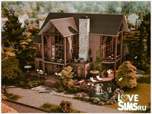 Вилла Modern Wooden Villa