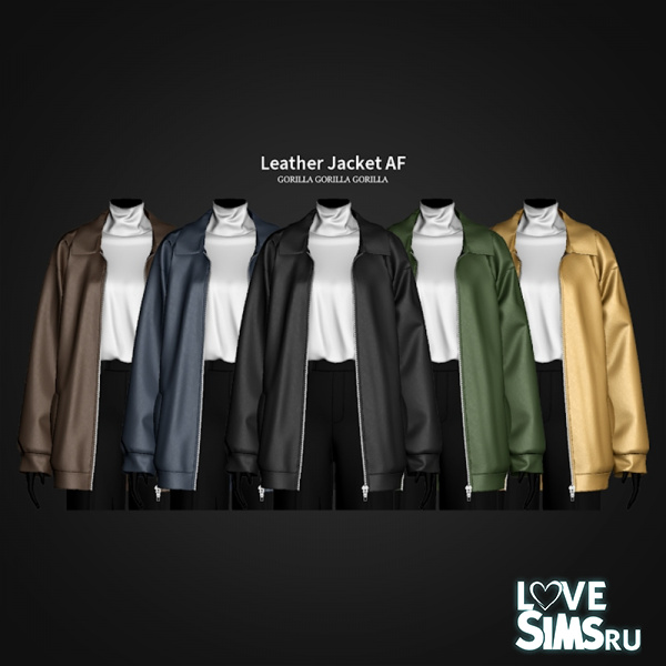 Кожаная куртка Leather Jacket