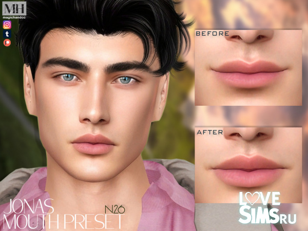 Пресет губ Jonas Mouth Preset N26