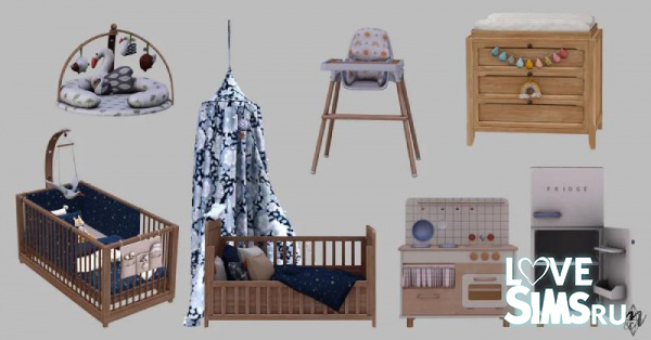 Детская Soft and Serene Nursery