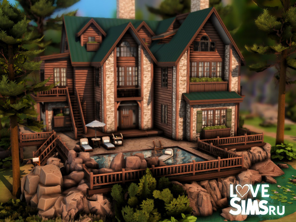 Коттедж Rustic Family Cabin