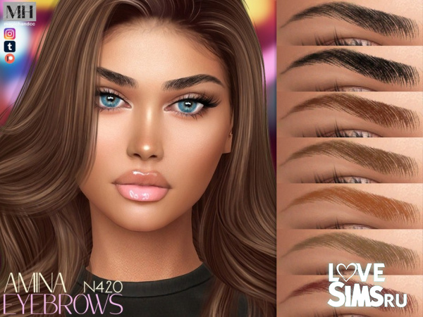 Брови Amina Eyebrows N420