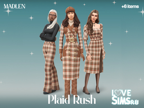 Комплект Plaid Rush от Madlen