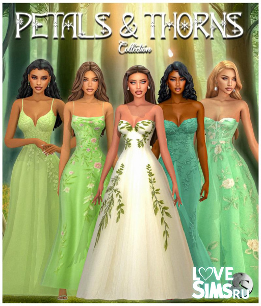 Платья Petals & Thorns Collection