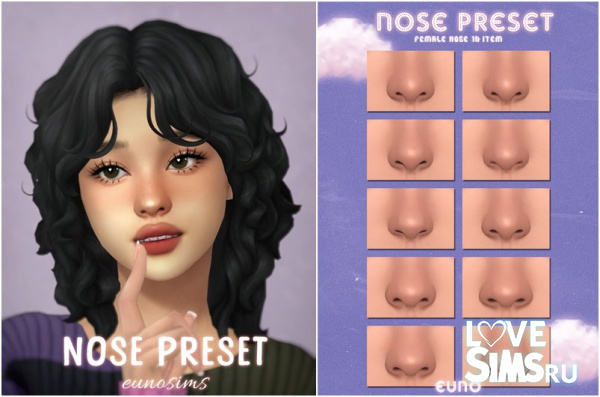Прсесет носа Nose Preset Set