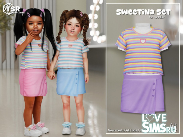 Сет для девочки Sweetina Clothing Set