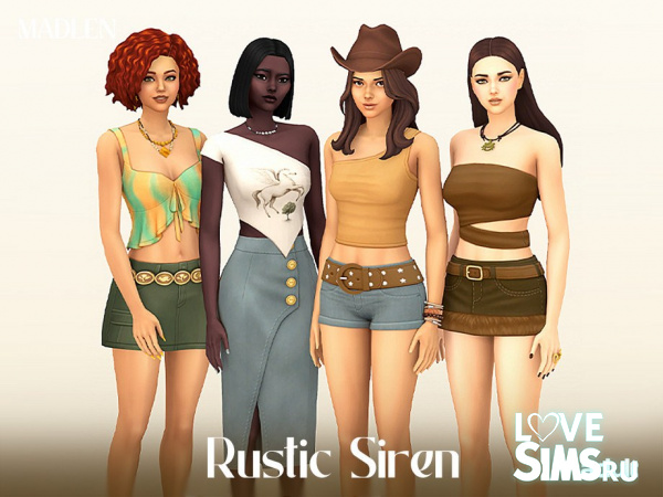 Комплект Rustic Siren от Madlen