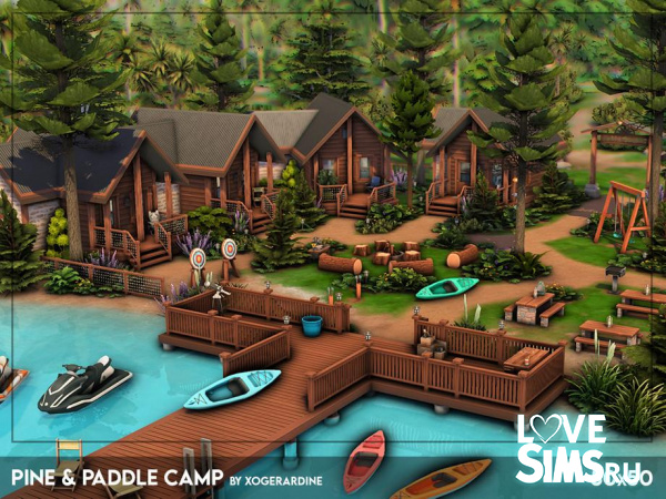 Лагерь Pine & Paddle Camp