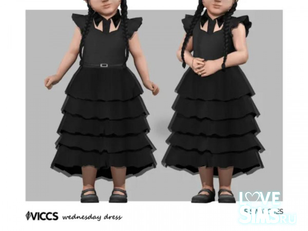 Детское платье WEDNESDAY DRESS