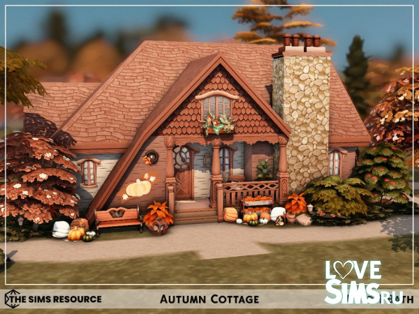 Осенний коттедж Autumn cottage