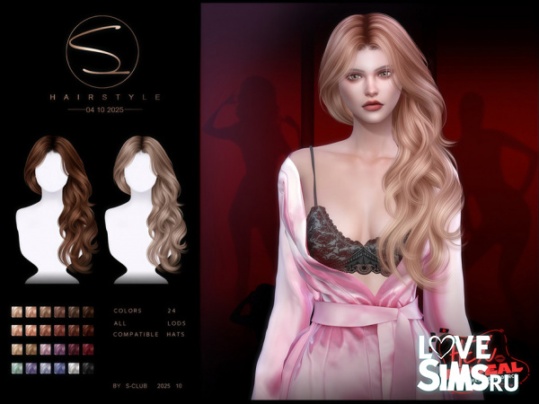 Прическа Side-Curly Hairstyle 041025