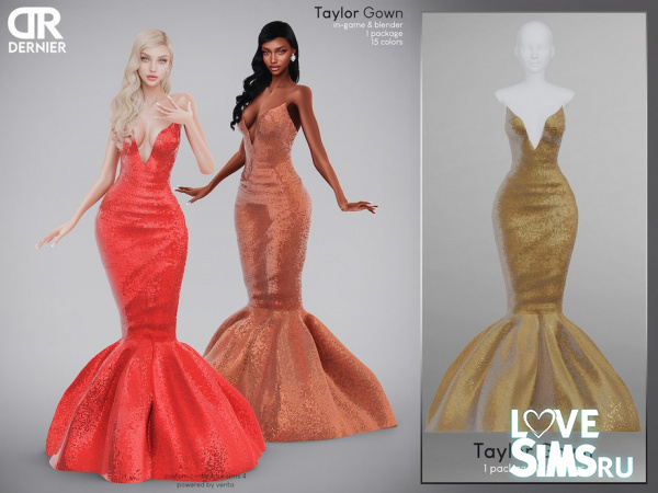 Вечернее платье Taylor Gown