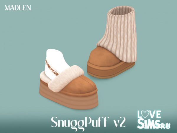 Зимние тапочки Snugg Puff v2