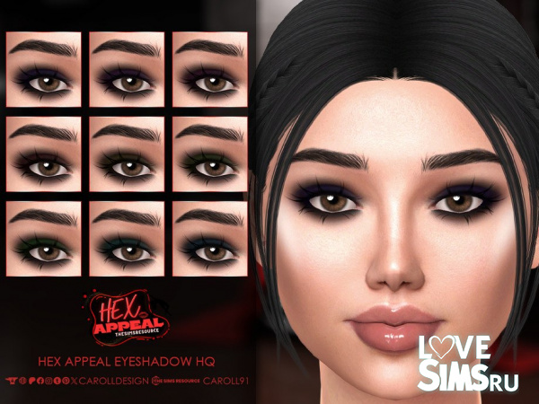 Тени для век Hex Appeal Eyeshadow