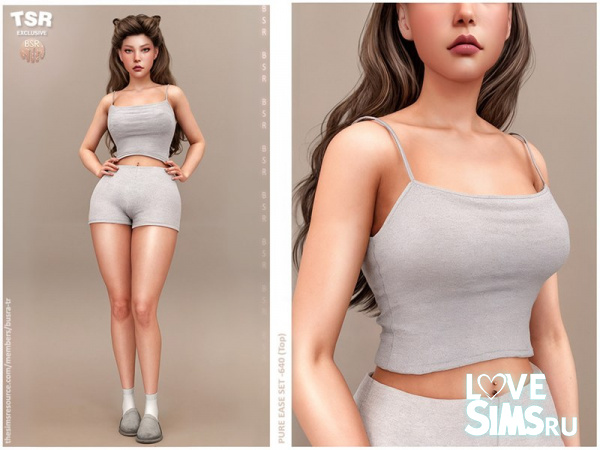 Топик и шортики PURE EASE SET-640