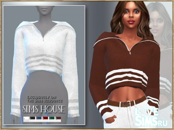 Джемпер WOMEN'S SHORT SWEATSHIRT