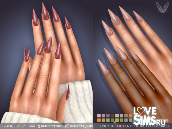 Ногти Cozy Colors Glossy Nails