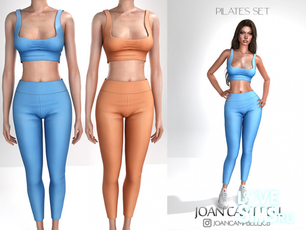 Топ и леггинсы PILATES SET