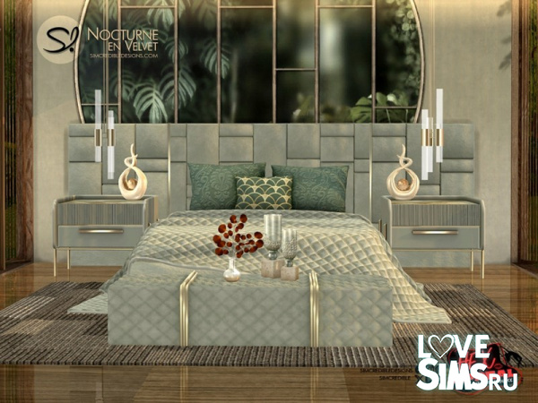 Спальня Nocturne en Velvet
